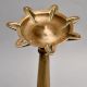 Handmade Brass Oil Lamp from South India for Decor