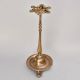 Vintage Finish Brass Oil Lamp for Hindu Rituals