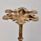Vintage Finish Brass Oil Lamp for Hindu Rituals
