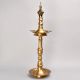Handmade South Indian Peacock Brass Oil Lamp for Prayer Room
