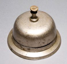 Hand Crafted Vintage Brass Office Bell for Decoration