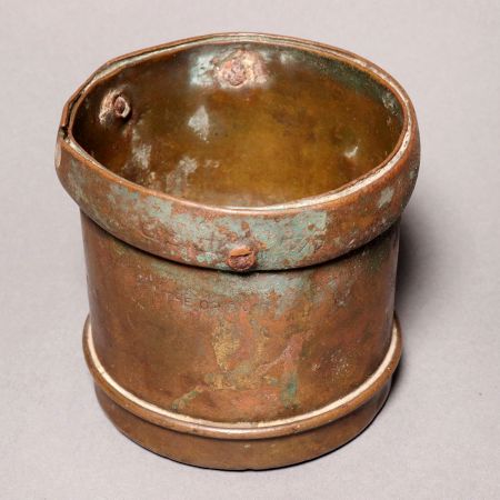 Handcrafted Finest Brass Measurement Pot for Decoration