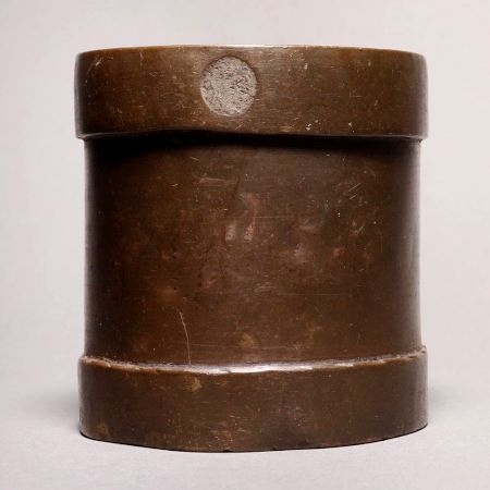 Vintage High-Quality Brass Measurement Pot for Collection