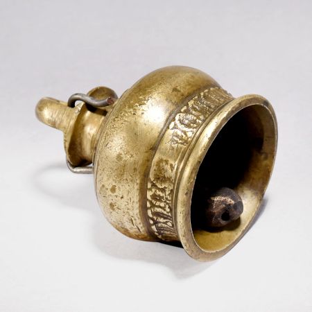 Bell Metal Vintage Finish Temple Bell for Prayer Room
