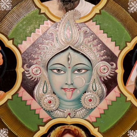Vintage Calendar Art Paper Painting for Decoration