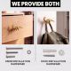 3 Pieces Dinosaur Aluminium Golden Heavy Duty Wall Hook