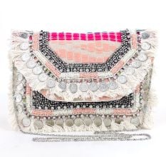 Handmade Boho Banjara Sling Bag With Coin