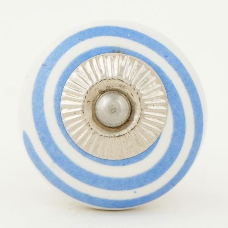 Sky Blue Pattern Knob