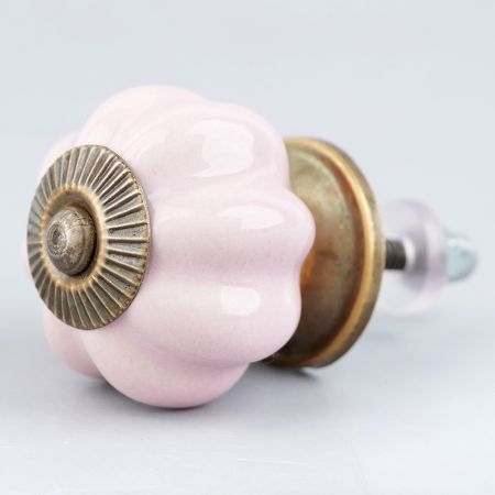 Pink Medium Melon Knob