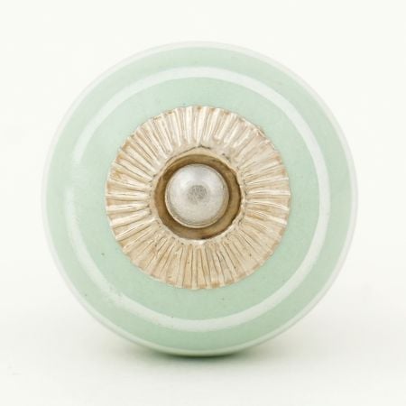 Sage Green Line Knob