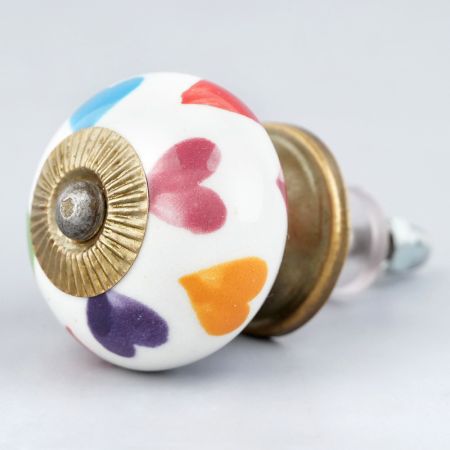 Mixed Heart Knob