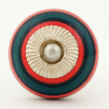 Mixed Color Striped Knob