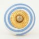 Sky Blue Pattern Knob