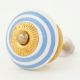 Sky Blue Pattern Knob