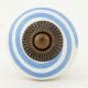 Sky Blue Pattern Knob