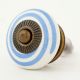 Sky Blue Pattern Knob