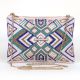 Multicolor Handcrafted Beaded Cotton Sling Type Of Bag For Women