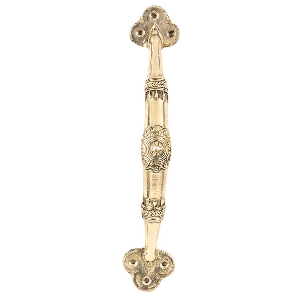 Handmade Main Door Handle In Brass