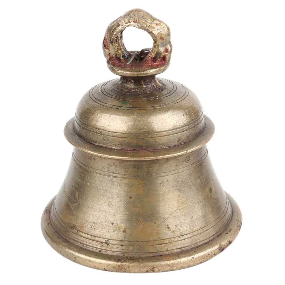 Solid Brass Temple Bell For Hanging