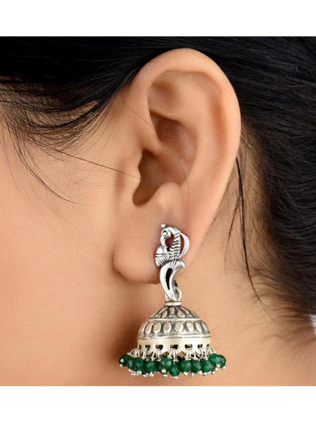 What Makes Peacock Silver Earrings a Symbol of Cultural Grandeur?