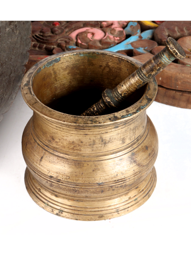 Bronze Mortar and Pestle: Timeless Craft Meets Modern Utility