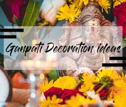 Five Ganpati decoration ideas at home